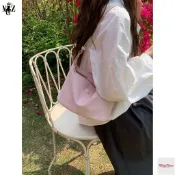 【推薦熱賣】韓國包包輕便防水尼龍斜背包牛津布餃子包腋下包斜背包側背包MGZ~