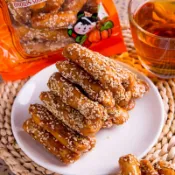 【惠香】黑糖南瓜酥130g/包 黑糖餅乾 芝麻餅乾 小點心 團購零食 麥芽餅 南瓜餅乾