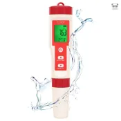 水質分析儀 五合一多功能水質檢測筆 自來水氯含量測量筆 ORP遊離氯泳池水質監測儀 餘氯/H2富氫/溫度/負電位/PH酸