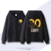 💖柯瑞Stephen Curry庫里純棉棉質運動厚外套💖NBA球衣勇士隊棒球籃球風衣薄夾克防風防曬休閒戶外外套男女A72