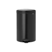 易生活ELiving BRABANTIA PEDAL BIN NEWICON 黑色 時尚腳踏式垃圾桶 20L #114106