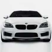 Vorsteiner 6000BMV BMW F12 M6 碳纖維 V 型空氣動力前下巴/前擾流板【YGAUTO】