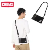 【CHUMS Smart Phone Shoulder Sweat 收納肩背包《炭黑》】CH603611/多功能包