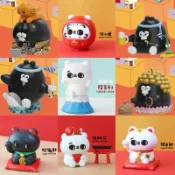 🔅里氏玩具 Jinart 夥伴玩具 爽爽貓 奧樂雞 掰掰啾啾 扭蛋 轉蛋 盒玩 達摩 招財貓 開運 富士山 隱藏版 狸貓