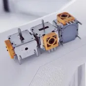 進口原裝臺灣普耀金屬搖桿電位器se-35一字型PS/RSF