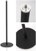 [ 沐耳 ] 德國 ELAC 經典同軸式衛星揚聲器 BS 302 專用落地架  LS Stand SAT 黑色/一對