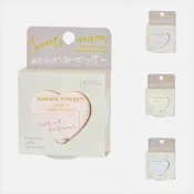 (店+)日本NOL甜點香氛心型紙肥皂40枚 紙洗手皂 外出隨時保持手部清潔 含玻尿酸鈉保濕成分【IN185】