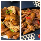 【樂廚】(冷凍)煙燻無骨鳳爪200g(原味/川味)