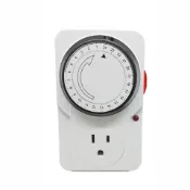 家護保｜【110V定時循環插座】 24小時循環定時機械式插座 省電神器 定時器 定時開關 看板路燈開關