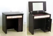 ~*麗晶家具*~【房間系列 / 鏡檯 / 梳妝檯】可掀式收納兩用鏡台 亦可當書桌