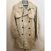 近新專櫃正版ZARA女大童卡其色經典風衣🧥長版外套/大衣152公分/11Y-12Y