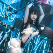 cosplay.fm殺戮都市cos Gantz PU皮連體衣 下平玲花山咲杏cosplay手辦戰鬥服