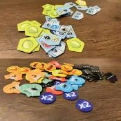 【桌遊遊戲墊】方舟動物園壓克力指示物