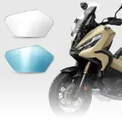 (店+)【XILLA】獨家新品 HONDA X-ADV750 專用 超視野廣角後照鏡片 後照鏡 後視鏡 防眩光 藍鏡 曲面 廣角鏡