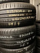 優質中古胎 18吋韓泰HANKOOK PRIME2 215/40R18 85V【益和輪胎】