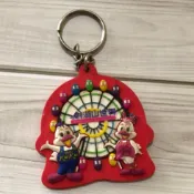 已絕版年代品 劍湖山世界 軟膠吊飾 / 嘉年華 KiKi KuKu
