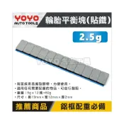 (店+)2.5g 鐵製 貼式 鉛子 鉛子黏 鉛塊 平衡塊 配重鉗塊 輪胎 鋁圈鉛子 平衡 校正塊