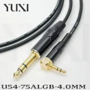 (店+)細線4.0mm 6.3轉3.5 音源線 耳機線 3.5mm轉6.5mm 大轉小線 錄音介面