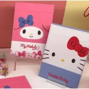 凱蒂貓KITTY 美樂蒂Melody 三折鏡子 三麗鷗 化妝鏡 大臉款 無原產紙盒