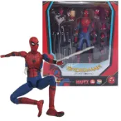 【台灣現貨】清倉 可動 關節 蜘蛛人 英雄 復仇者聯盟 返校日 豪華版 mafex 公仔 玩具 模型