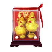 【有聲】透明框金雞 / 帶路雞 有框帶路雞 多子多孫 結婚 歸寧 入厝 J9000【B＆B幸福雜貨】