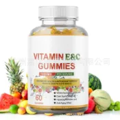 Natural Vitamin E AntiAging Skin Whitening vitamin gummies