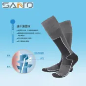 又敗家@Santo超長筒襪運動男襪運動女襪S023 S024(超厚/杜邦COOLMAX)排汗吸濕襪滑雪襪快乾襪保暖襪防寒襪登山襪戶外襪休閒襪運動襪慢跑襪長襪適出國旅遊數天不洗爬山露營【全館299超取免運】【APP下單點數4倍送】