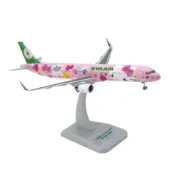 現貨 代購 長榮航空 AIRBUS A321-200 粉萌機 1:200 飛機模型