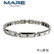 § 全館7折 § 【Mare】㊣316L白鋼手鍊： 中心鑽 款【售後服務&保固12個月】