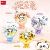 (店+)【LOZ】小耙老師 積木花束 LOZ 7301 7302 7303 7304 花束積木 正版授權聯名