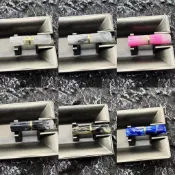 6公分便攜式過濾器濾芯式濾嘴（方型濾嘴）清洗型(台灣出貨)適用各種品牌大象濾芯丹尼古特9mm粗中細通用