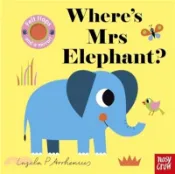 【三民網路書店】Where's Mrs Elephant? (Felt Flaps)(附音檔QRcode) 作者：Ingela P Arrhenius