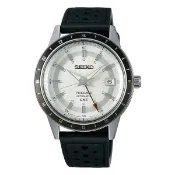 大高雄鐘錶城 seiko SK037 Presage 4R34-00B0Z(SSK011J1) Style60's 復古GMT機械腕錶 白面 40.8mm｜樂天領券現折★全館特惠中★指定刷卡回饋10%