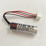 ER6V 3.6V YASKAWA 安川 M201 Motoman 機器人專用電池 8P白色接頭帶4線 2400mAh TOSHIBA 不可充電PLC鋰電池(含稅)【佑齊企業 iCmore】