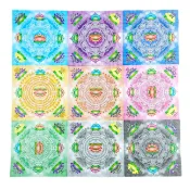 幸福香堂 【蓮花紙】九色雙面正彩印刷極樂世界蓮花紙
