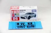 [玩具帝國] 清倉 現貨 汽車 玩具模型 TOMICA NO.86 TOYOTA 86 新款 白色 熱賣