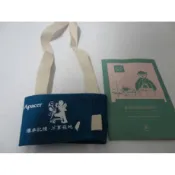 台灣 大甲 一帆布包 飲料套 飲料袋/杯套 Apacer宇瞻科技 帆布飲料提袋 萬用拭鏡布 拭淨布