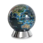 【SkyGlobe】 5吋地形海溝深淺存錢筒地球儀(中文版)《屋外生活》繁體中文 台灣製