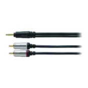 【海恩數位】日本 鐵三角 audio-technica AT561A/1.0 3.5mm 轉 RCA 線 1M
