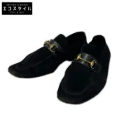 【DOKODEMO】Gucci 105857 麂皮馬階扣樂福鞋，41E 號 [二手]
