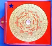 [台灣製造.品質保證]☆日星堂羅盤☆木質7吋2三元金底盤-有售後維修服務