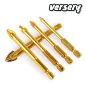 5/6/8/10/12mm六角柄瓷磚鑽頭玻璃陶瓷混凝土開孔器鋸碳化鎢合金三角鑽