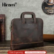 Hiram 真皮筆記本電腦保護套適用於 Macbook Pro Air 13 M4 M3 M2 保護套 DELL XPS