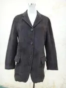 楹 ~ 正品 CERRUTI Jeans 巧克力色 西裝式外套 size: L