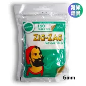🔥全館免運費🔥法國 ZIG-ZAG『6*15mm』薄荷濾嘴（單包150個）手捲煙［湯米煙具］