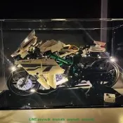 兼容樂高機車川崎h2r成年高難度拼裝機車忍者400模型積木玩具