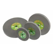 鱷魚牌 8吋(直徑200MM) *厚度3/4“*孔徑5/8“ 平型海綿砂輪 40#~1000# (適用桌上型砂輪機)