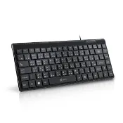 【KTNET】S580 MINI有線小鍵盤 USB(88KEY 有線鍵盤 超薄輕巧 巧克力按鍵)