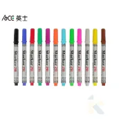 《KD》ACE英士   NO.20 速乾筆  油性筆 快乾 簽字筆 油性筆 奇異筆 記號筆 油性簽字筆 1.0系列