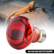 ATTACT 25/40/50/60/75/100W E27 UVA 家禽燈泡紅外線夜燈日家禽加熱燈泡植物兩棲爬行動物寵